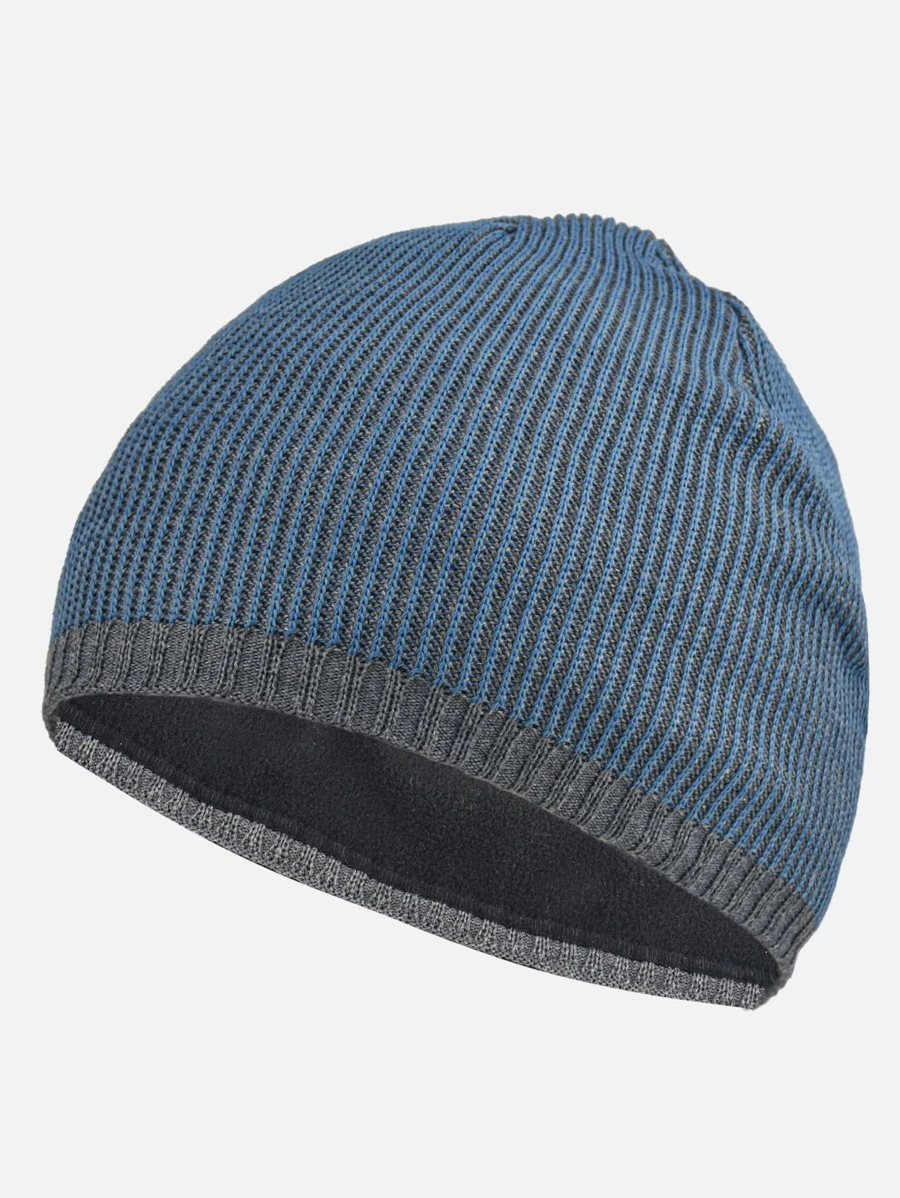 1pc Contrast Trim Sports Hat - Blue - View 1
