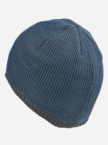 1pc Contrast Trim Sports Hat - Blue - View 2