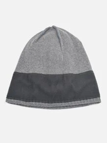 1pc Contrast Trim Sports Hat - Blue - View 3