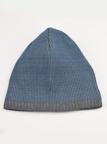 1pc Contrast Trim Sports Hat - Blue - View 5