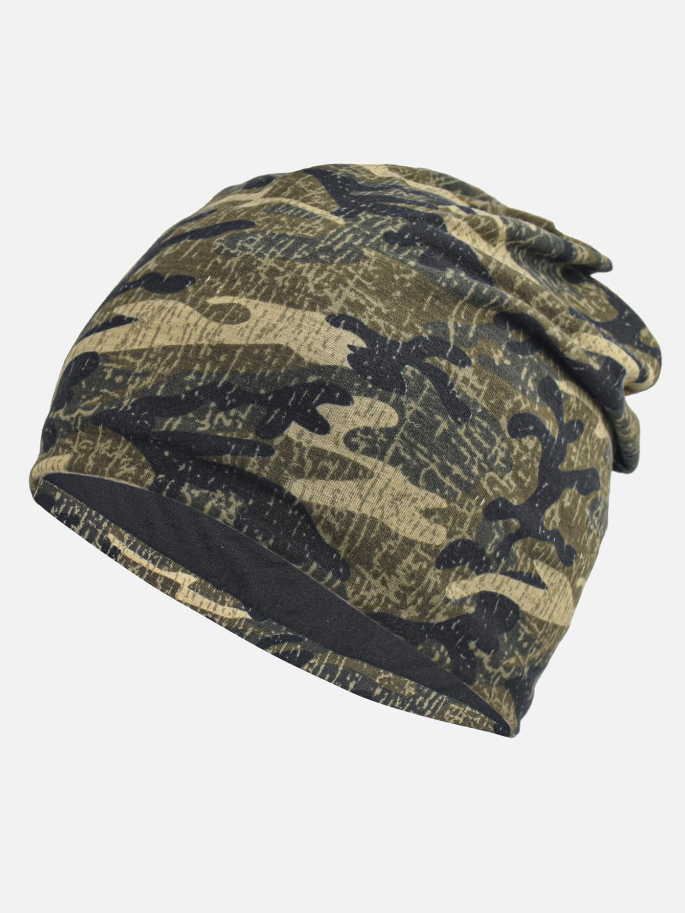 1pc Camo Warming Sports Hat - Army Green - View 1