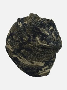 1pc Camo Warming Sports Hat - Army Green - View 2