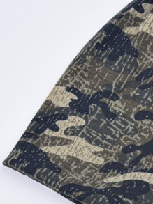 1pc Camo Warming Sports Hat - Army Green - View 5