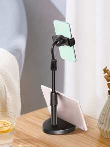 1pc Flexible Lift Phone Holder - Black - View 2