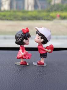 2pcs Figure Design Car Ornament