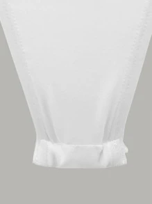 SHEIN BAE Body de hombros descubiertos fruncido