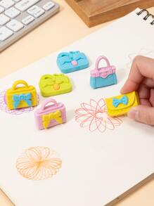 5pcs Bag Shaped Random Eraser