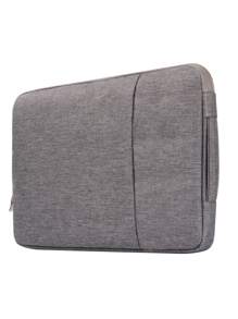 1pc Plain Laptop Bag - Grey - View 3
