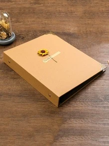 1 album ảnh đồ họa khẩu hiệu - Màu vàng - Xem 3