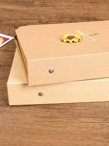 1 album ảnh đồ họa khẩu hiệu - Màu vàng - Xem 4