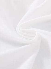 Baby Bear & Letter Graphic Tee & Shorts - Blue and White - View 6