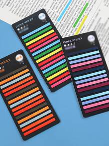 1pc Mixed Color Index Sticky Note - Orange - View 4