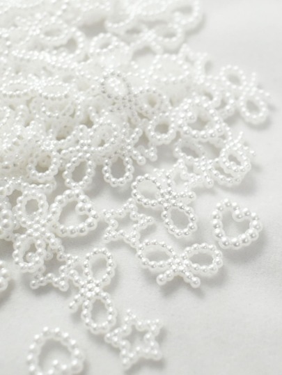 قطعة واحدة عن 100 أكريليك مختلط قلب و بتصميم قمر خرز الى صنع سوار قلادة