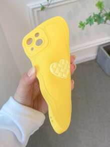 2合1大波浪髮型造型工具 - 黃色 - 查看 2