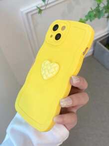 2合1大波浪髮型造型工具 - 黃色 - 查看 3