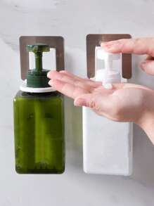 1pc Wall Mounted Bathroom Hook - White - View 5