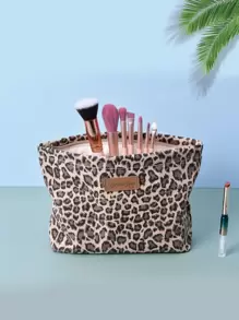 1 Túi đựng mỹ phẩm du lịch cỡ lớn bằng vải họa tiết da báo dành cho nữ và bé gái, túi đựng đồ trang điểm, túi chăm sóc da, túi đựng đồ dùng vệ sinh cá nhân, đồ dùng cần thiết khi đi du lịch, du lịch trên tàu biển, ký túc xá, quà tặng cho phù dâu, quà tặng cho mẹ, quà sinh nhật, quà tặng cho bạn bè và giáo viên, trang trí nhà cửa, trang trí phòng tắm, phòng khách, phòng ngủ, hộp đựng đồ dùng phòng tắm, hộp đựng trang sức, hộp đựng mỹ phẩm, quà Giáng sinh, túi nhỏ, ví cầm tay/túi xách nhỏ, hộp đựng mỹ phẩm, túi đựng cọ, túi mini, túi dung tích lớn, túi đựng, túi đựng mỹ phẩm, đồ dùng du lịch thiết yếu - Nhiều màu - Xem 1