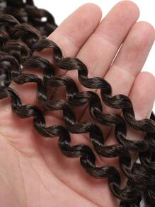 中等合成纖維扭結勾織接髮 - 彩色 - 查看 5