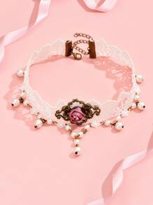 Hoa & Đồ trang trí Ngọc Trai giả Vòng đeo cổ - Nhiều màu - Xem 3