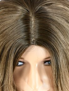 長款卷人造假髮 - 彩色 - 查看 3