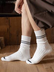 Vớ thủy thủ đoàn họa tiết kẻ sọc cho nam - Nhiều màu - Xem 3