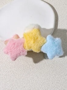 Móng Vuốt Tóc Ngôi Sao Mờ Dễ Thương - Nhiều màu - Xem 2