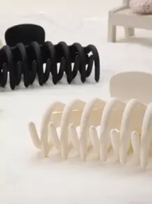 2 piezas Pinza de pelo minimalista para estilismo diario, adecuada para campus, citas, vacaciones, viajes diarios, uso casual. Pinzas para el cabello, sujetadores de cabello, accesorios para el cabello de mujer para outfits de verano, festivales, fiestas - Multicolor - Ver 4