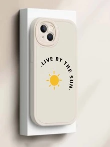 适用于 14的太阳图案手机壳，兼容小米手机，国际版，非国内版 - 彩色 - 查看 2