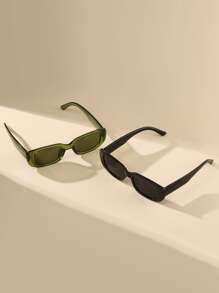 2副方框太陽鏡 - 彩色 - 查看 2