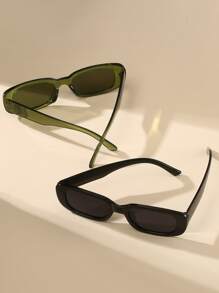 2副方框太陽鏡 - 彩色 - 查看 3