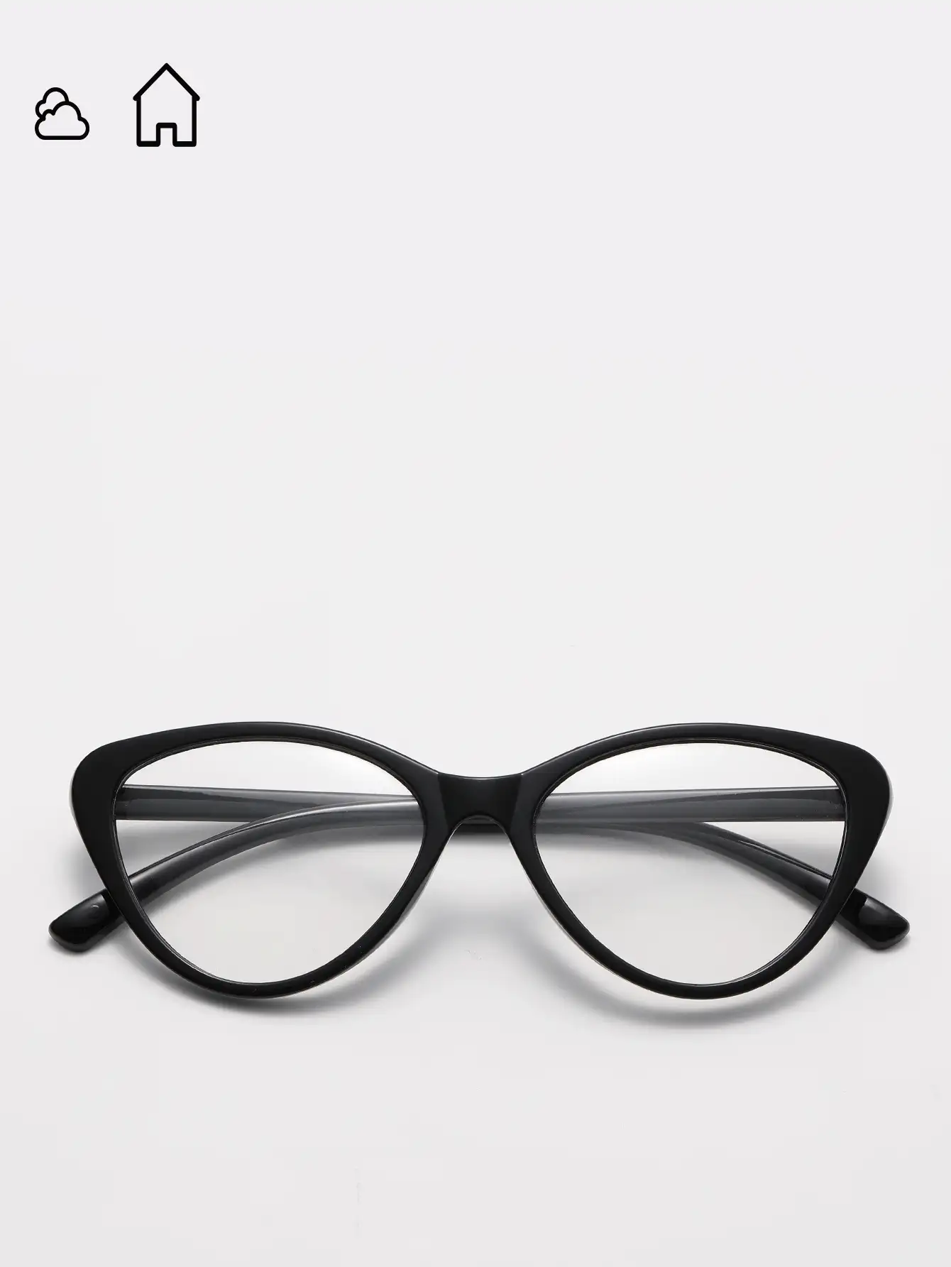 猫眼变色镜片太阳镜，适合夏季海滩度假、户外、旅行 - 黑色 - 查看 4