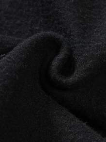 Manfinity Homme Áo nỉ Nam Lá thư Giải trí - màu đen - Xem 5