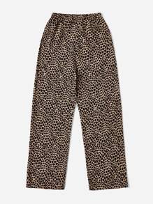 Allover Heart Print Sleep Trousers - Multicolor - View 2