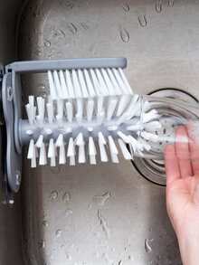 1pc Detachable Cup Cleaning Brush - Grey - View 5