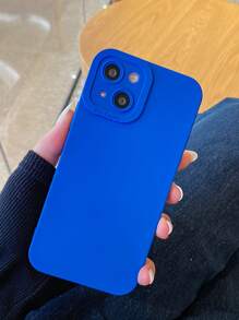 Ốp điện thoại có dây đeo silicon tương thích với iPhone 15 Pro Max Xiaomi Samsung - Màu xanh lam - Xem 3