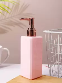 1 Chai vuông đựng sữa dưỡng thể 250ml, kiểu ấn, vòi xịt sữa tắm & dầu gội, phụ kiện phòng tắm, trang trí phòng tắm, trang trí mùa thu, trở lại trường - Nhiều màu - Xem 4