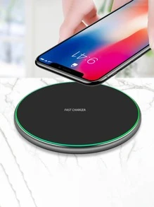 1入組10W快充書桌無線充電器 - 黑色 - 查看 2