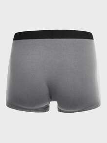 Extended Sizes Men 5pcs Tape-waist Boxer Brief - Multicolor - View 5