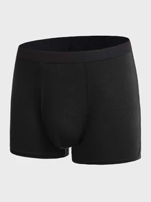 Extended Sizes Men 5pcs Tape-waist Boxer Brief - Multicolor - View 10