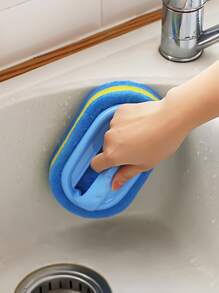 1pc Multifunction Cleaning Brush - Blue - View 4