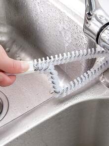 1pc Multifunction Crevice Cleaning Brush - White - View 4