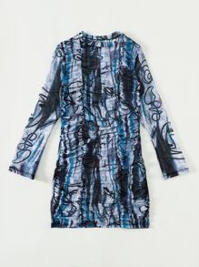 Cover up con estampado - Multicolor - Ver 3