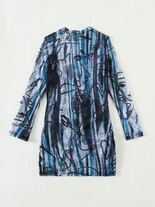 Cover up con estampado - Multicolor - Ver 7