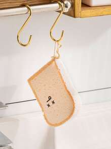 1pc Cartoon Graphic Absorbent Cleaning Sponge - Multicolor - View 8