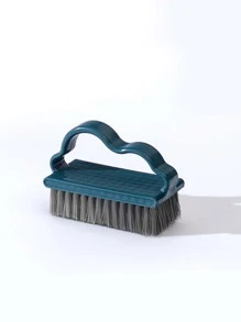 1pc Cloud Design Laundry Brush - Blue - View 3
