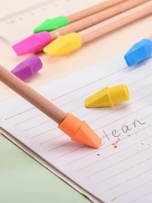 50入組混色筆帽子 - 彩色 - 查看 2