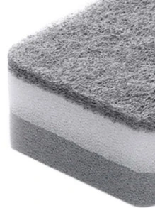 3pcs Random Color Cleaning Sponge,Double-sided Cleaning Sponges, Household Scouring Pad Kit - Multicolor - View 4