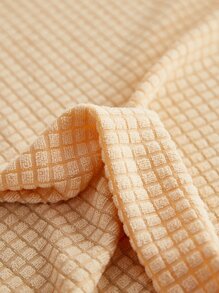 1pc Solid Waterproof Stretchy Sofa Slipcover - White - View 5