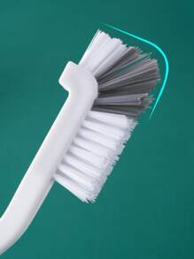 1pc Long Handle Cup Cleaning Brush - White - View 3