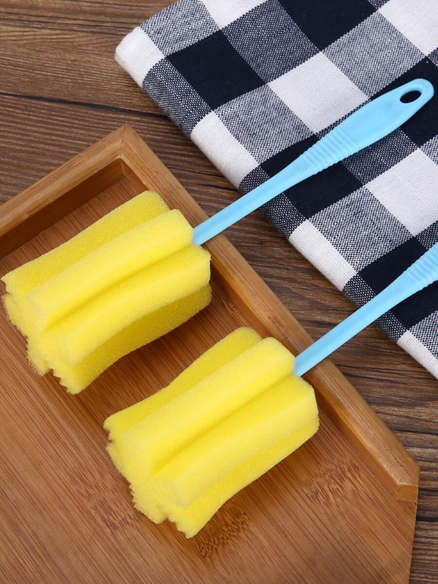 1pc Multifunction Cleaning Brush - Blue - View 1